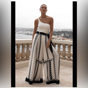 REISS Emmalie-Heidi Maxi Occasion Trousers